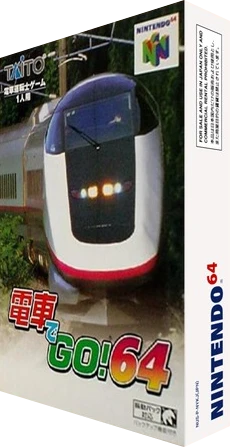 Densha de Go 64 box art