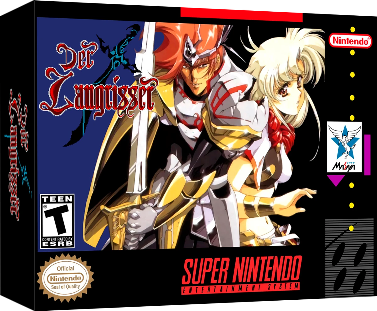 Der Langrisser box art