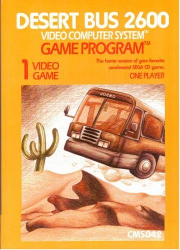 Desert Bus 2600 [Homebrew] box art