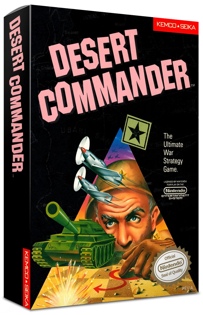 Desert Commander box art