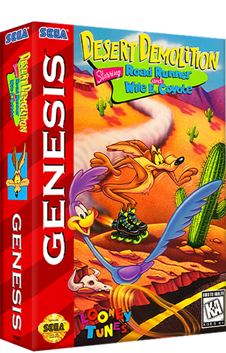 Desert Demolition box art