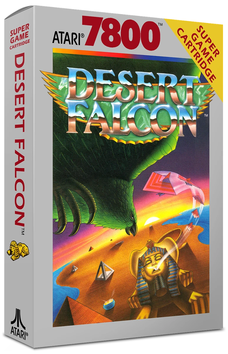 Desert Falcon box art