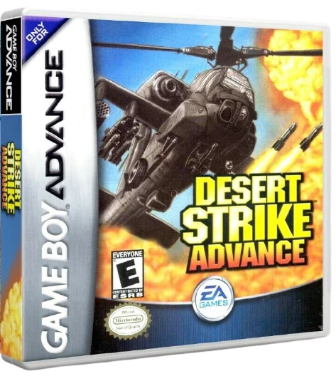 Desert Strike Advance box art