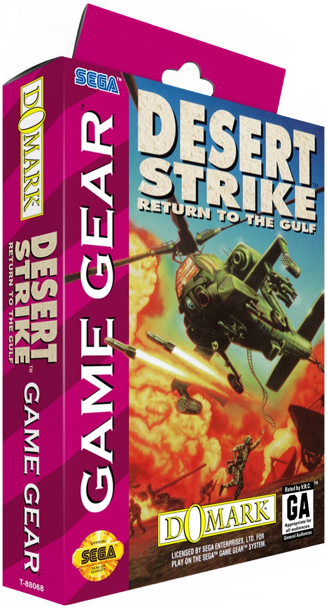 Desert Strike box art