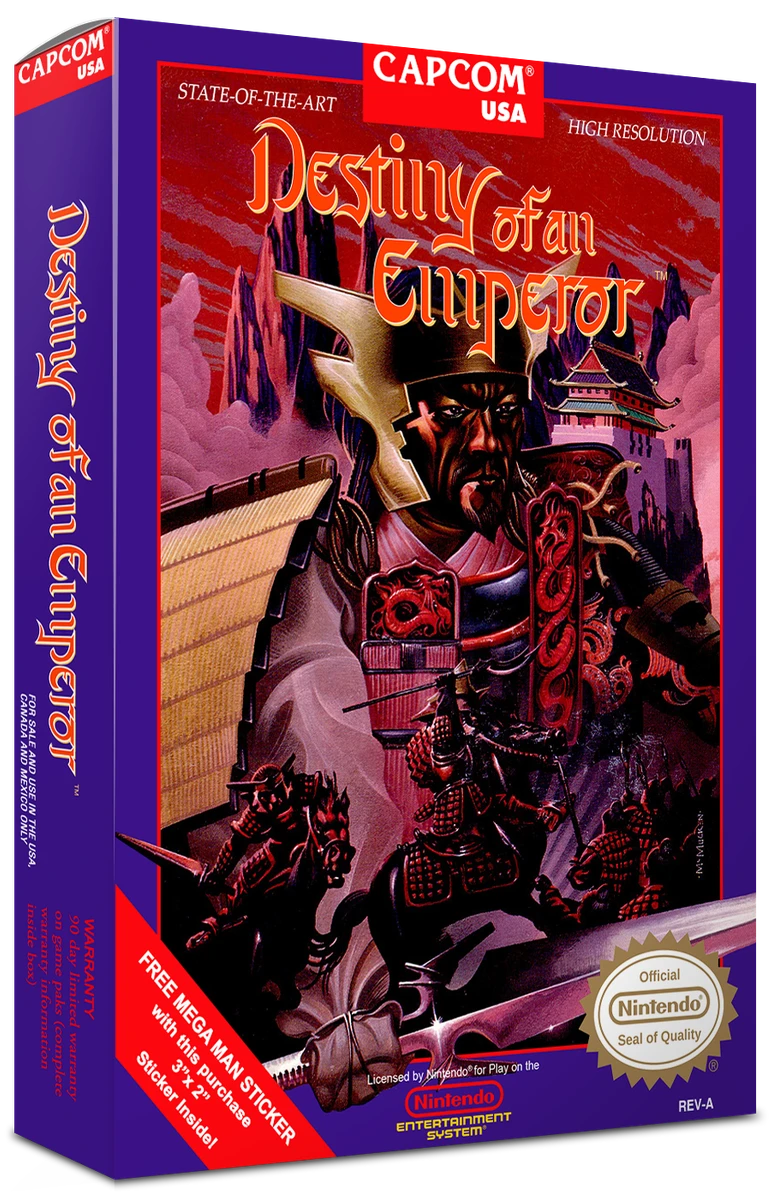 Destiny of an Emperor box art
