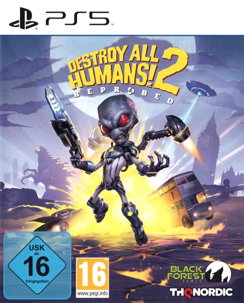 Destroy All Humans! 2: Reprobed box art