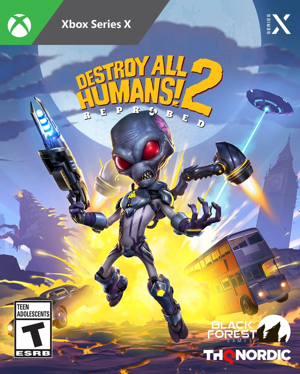 Destroy All Humans! 2: Reprobed box art