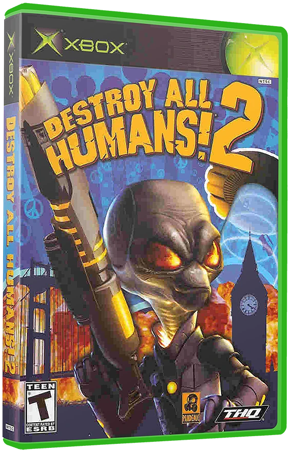 Destroy All Humans 2 box art