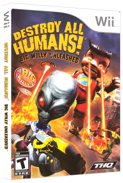 Destroy All Humans Big Willy Unleashed box art