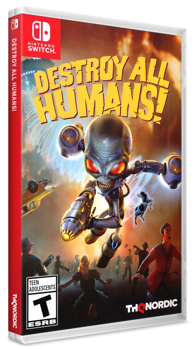 Destroy All Humans box art