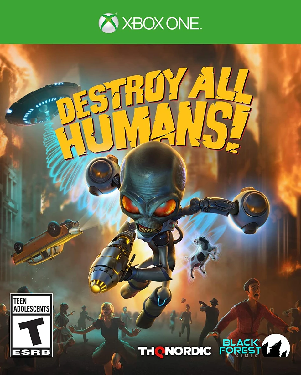 Destroy All Humans box art