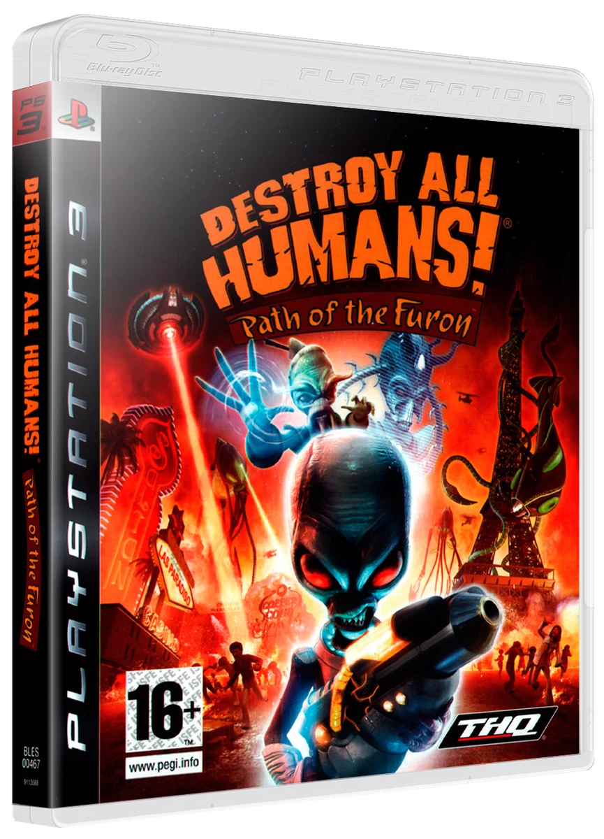 Destroy All Humans! Path of the Furon box art