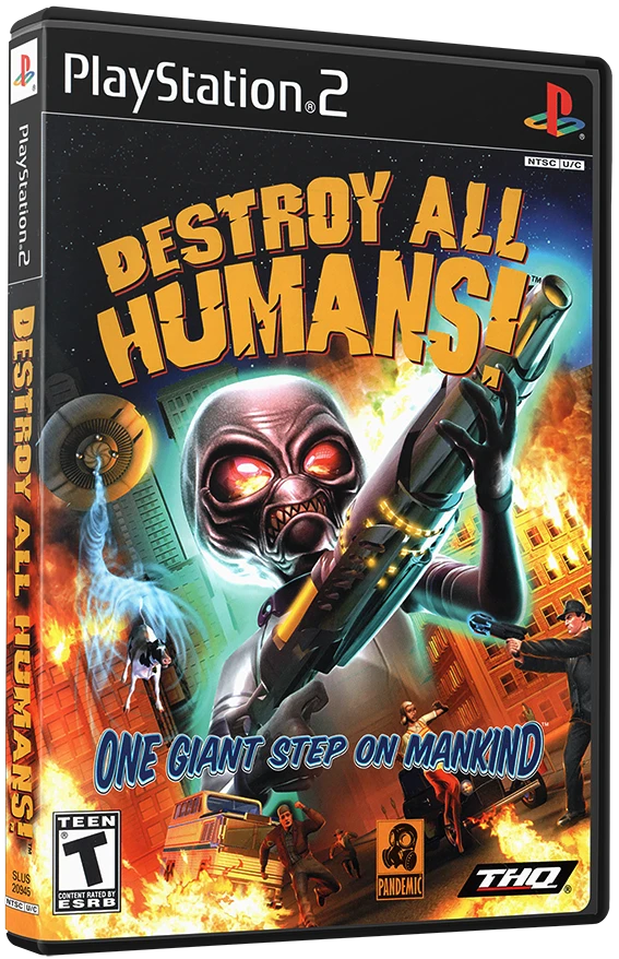 Destroy All Humans box art