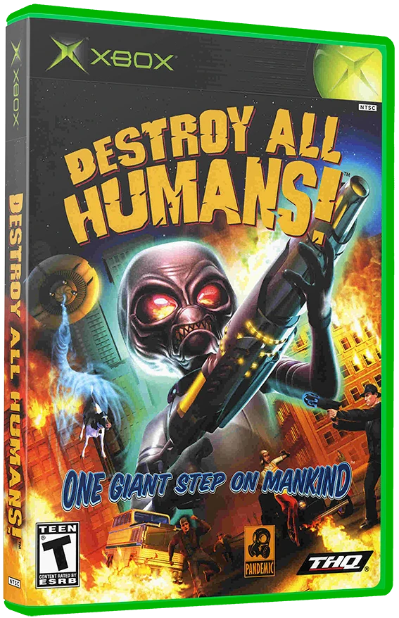 Destroy All Humans box art