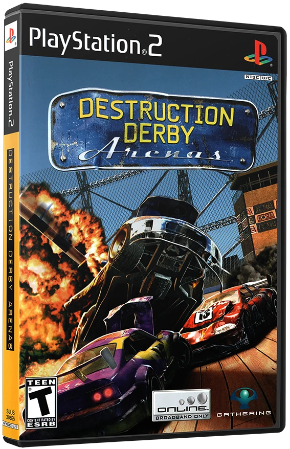 Destruction Derby Arenas box art