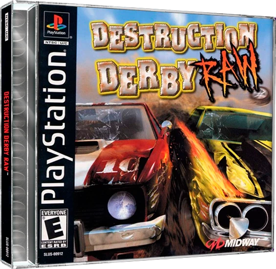 Destruction Derby Raw box art