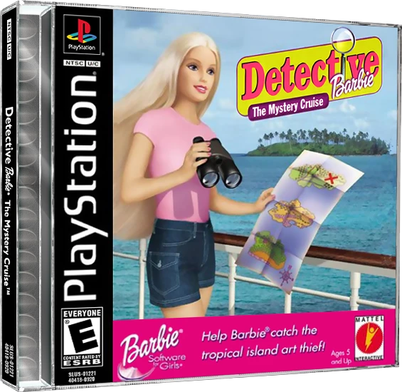 Detective Barbie The Mystery Cruise box art