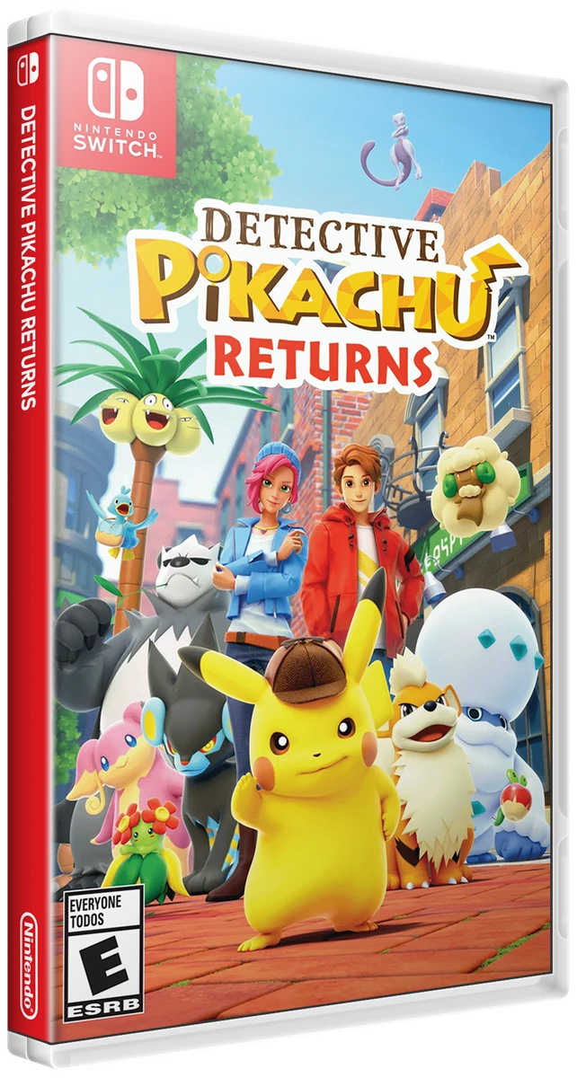 Detective Pikachu Returns box art