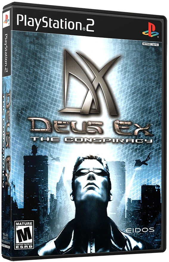 Deus Ex: The Conspiracy box art