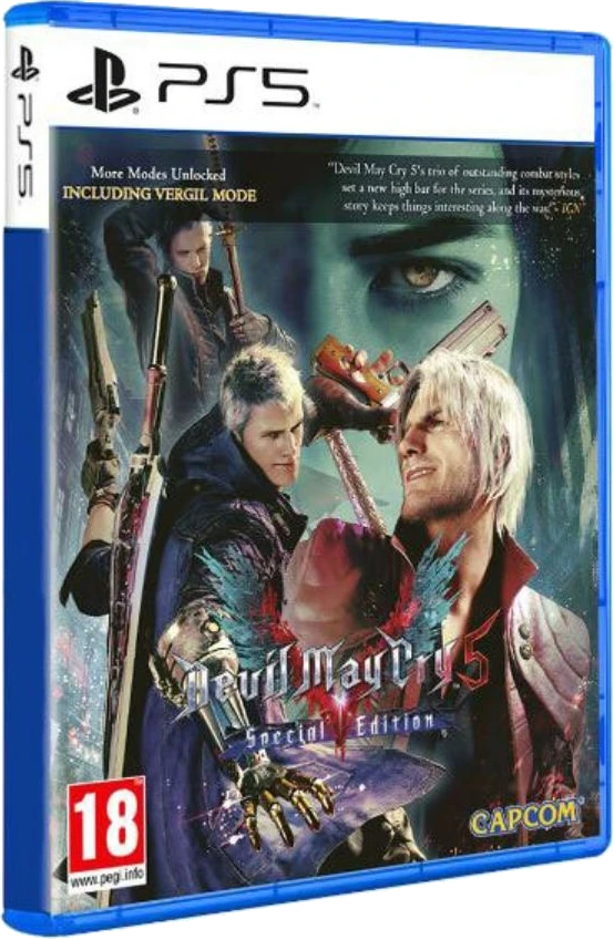 Devil May Cry 5: Special Edition box art