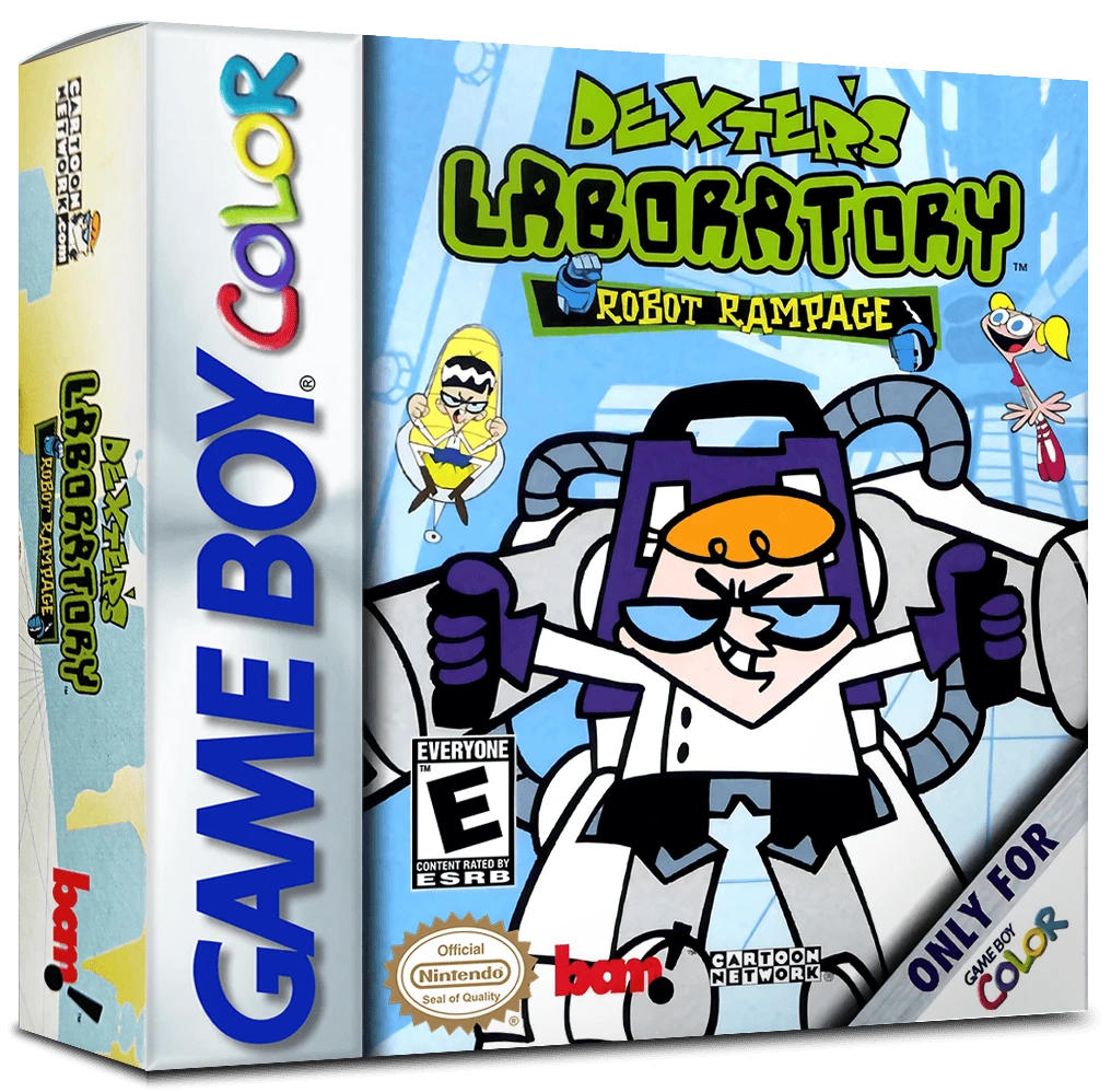 Dexter's Laboratory Robot Rampage box art