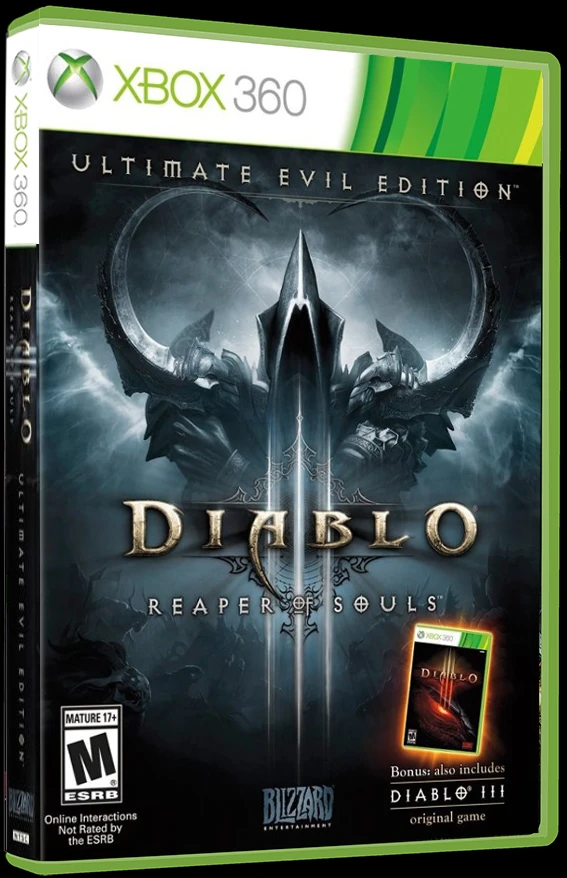 Diablo III: Reaper of Souls [Ultimate Evil Edition] box art