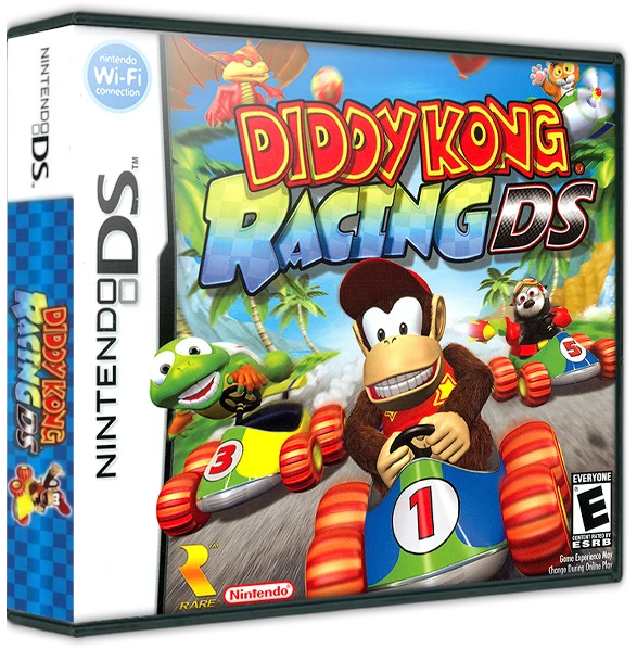 Diddy Kong Racing DS box art