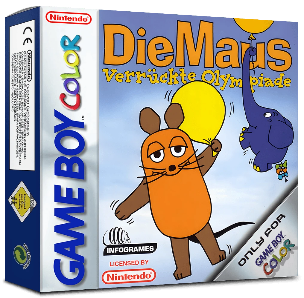 Die Maus: Verrueckte Olympiade box art