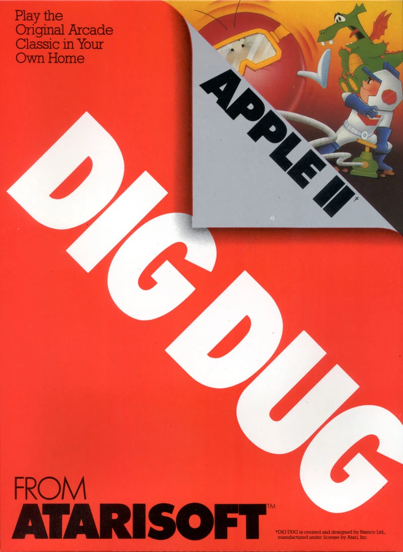 Dig Dug box art