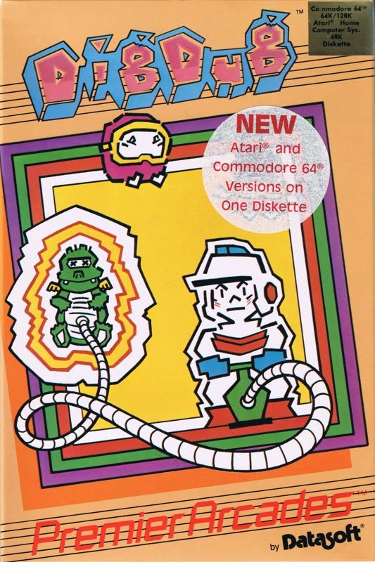 Dig Dug box art