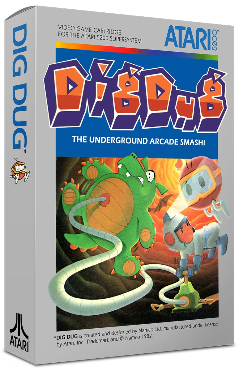 Dig Dug box art
