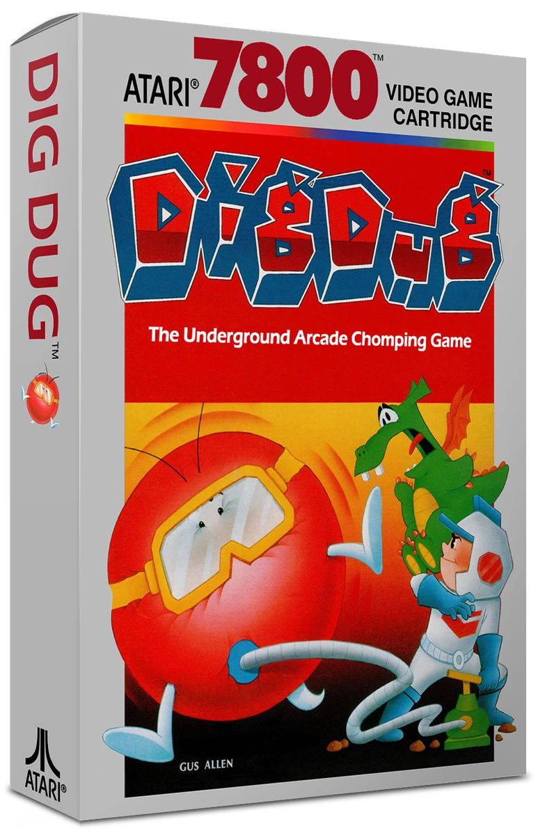 Dig Dug box art