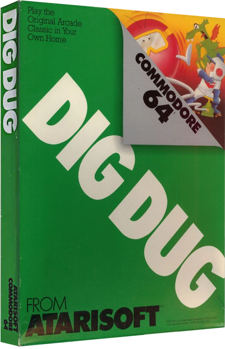 Dig Dug box art