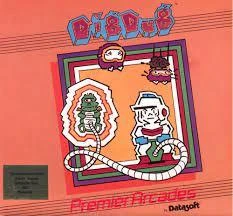 Dig Dug (Datasoft) box art