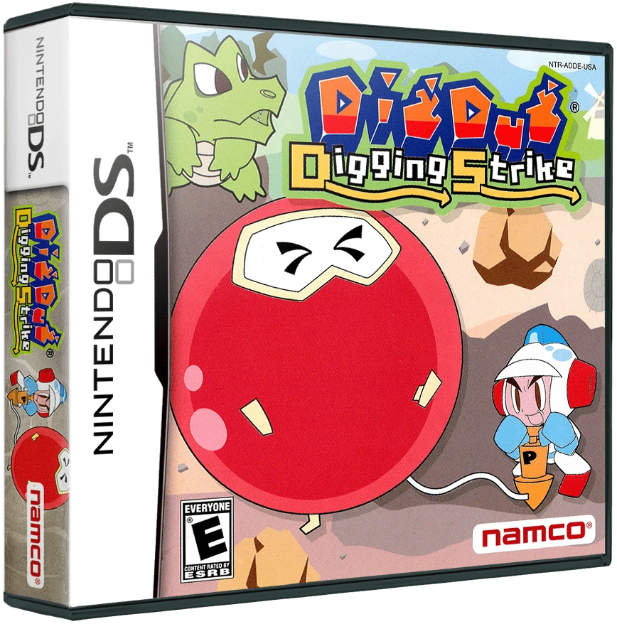 Dig Dug Digging Strike box art