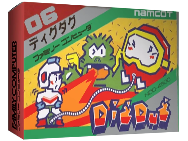 Dig Dug box art