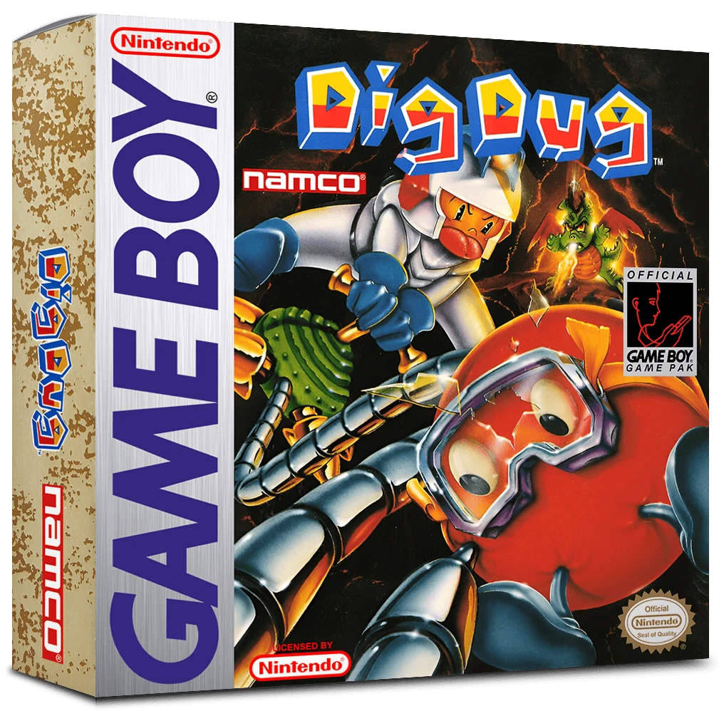 Dig Dug box art