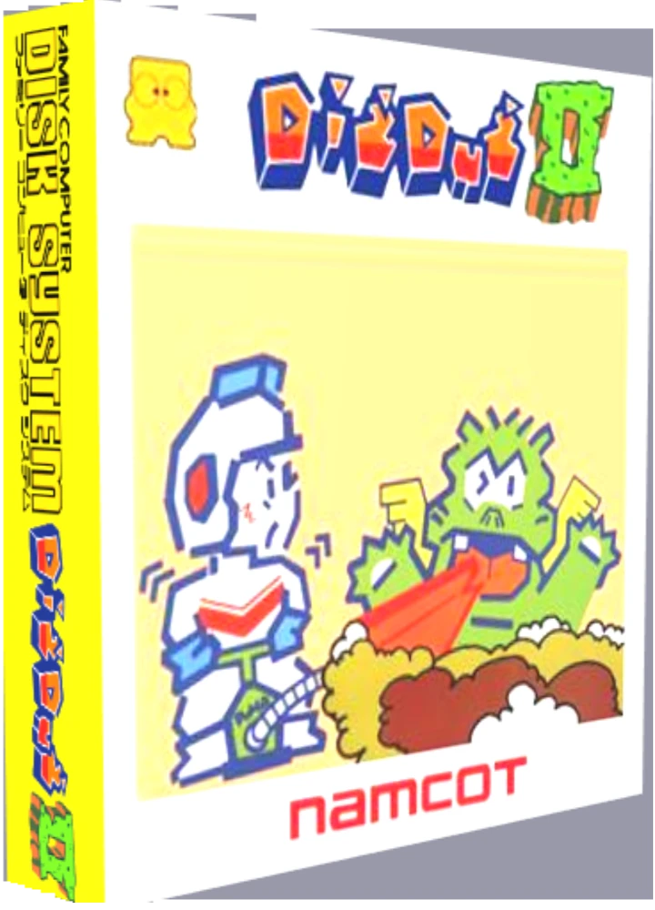 Dig Dug II box art