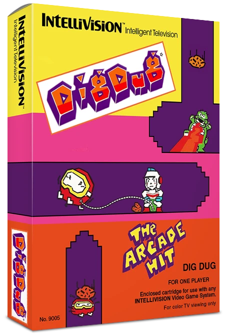 Dig Dug box art