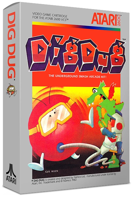 Dig Dug box art