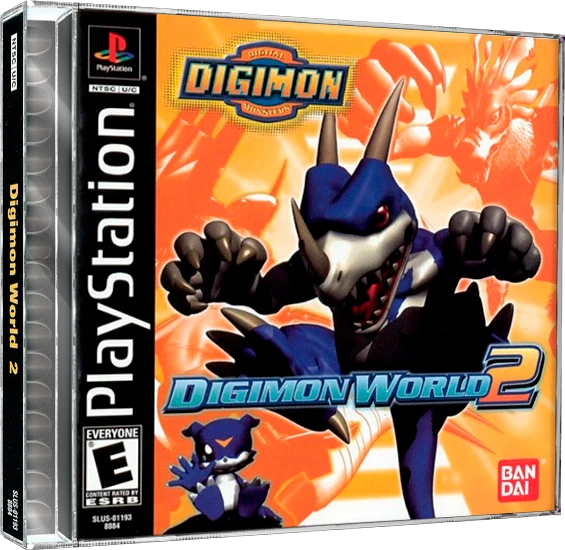 Digimon World 2 box art