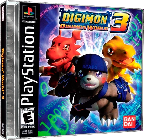 Digimon World 3 box art