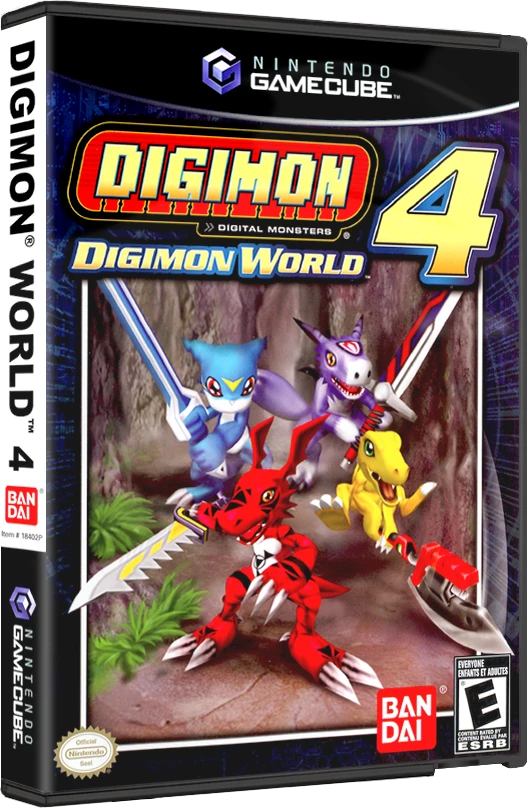Digimon World 4 box art