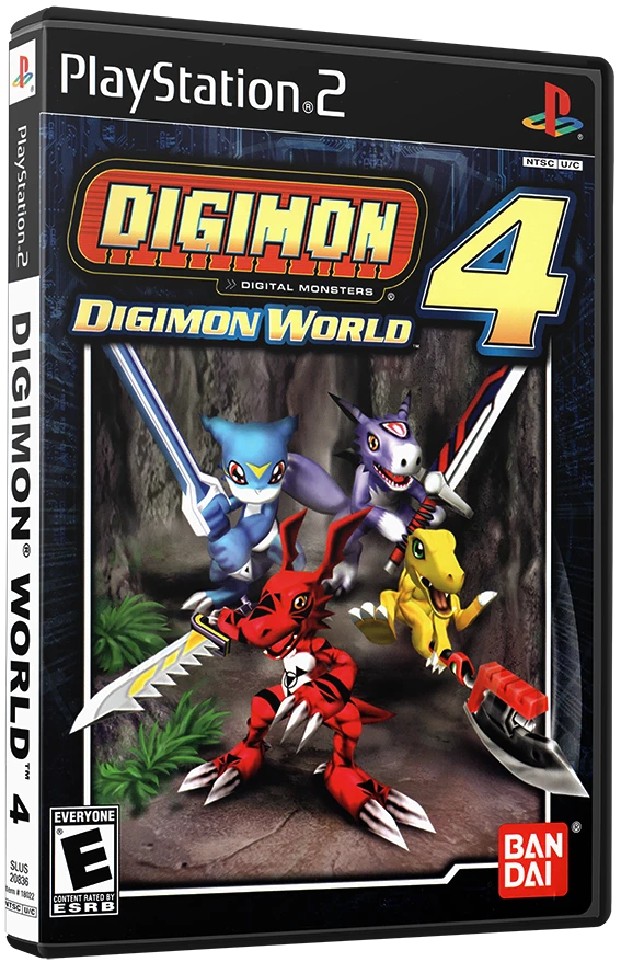 Digimon World 4 box art
