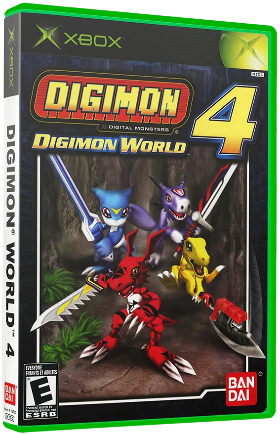 Digimon World 4 box art