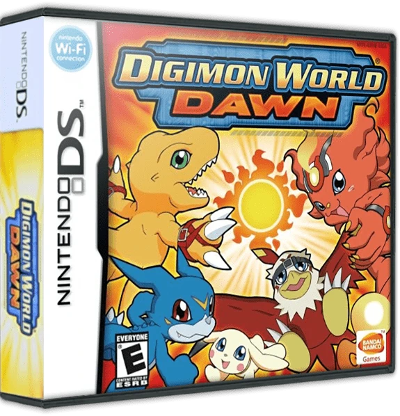 Digimon World Dawn box art