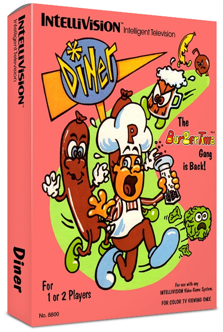 Diner box art