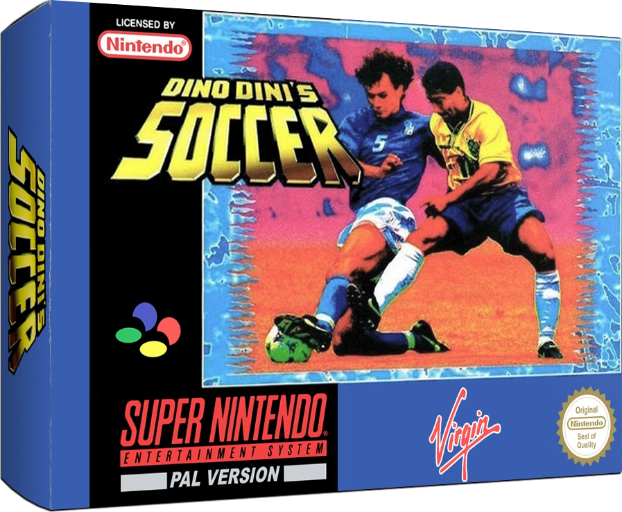 Dino Dini's Soccer box art