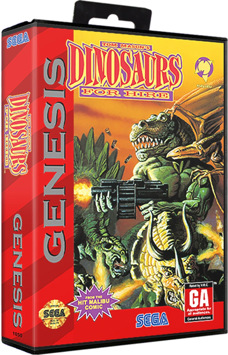 Dinosaurs for Hire box art