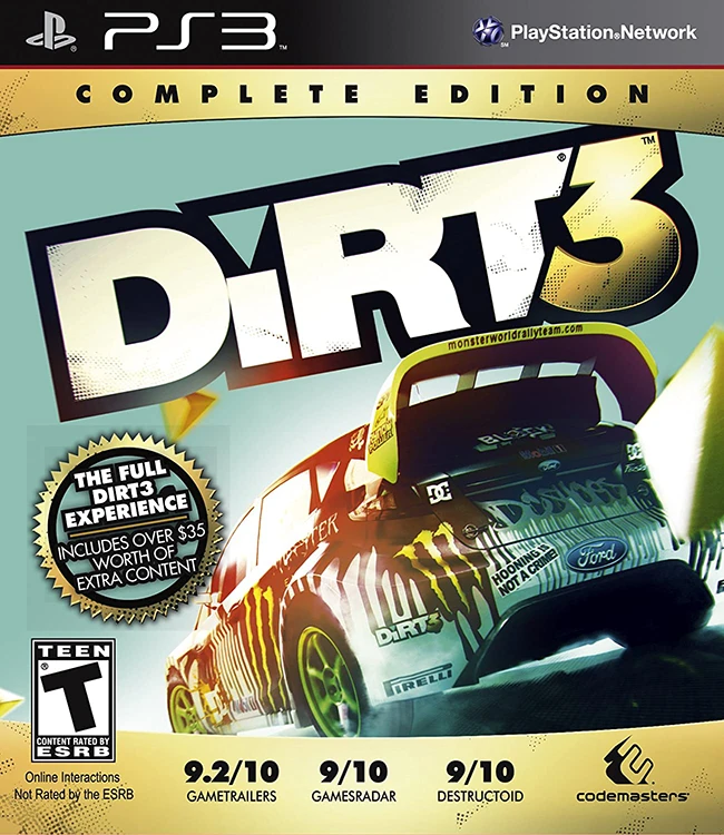 Dirt 3 [Complete Edition] box art